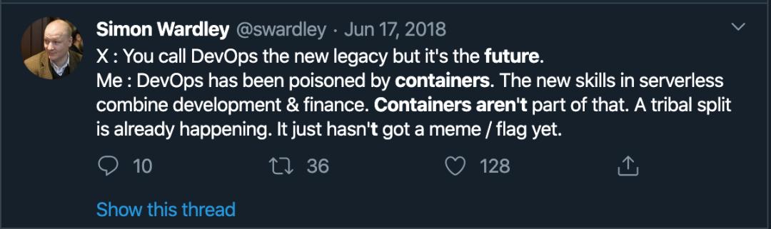 另一种声音:容器是不是未来?