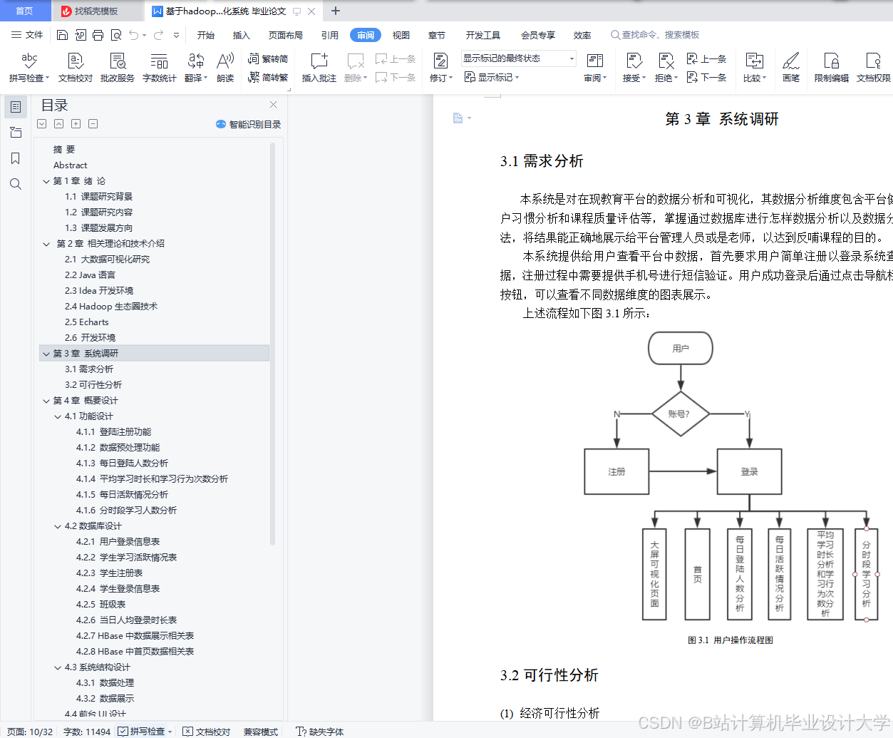 计算机毕业设计hadoop+hive+hbase在线教育大数据分析可视化 学情分析 课程推荐系统 机器学习 深度学习 人工智能 大数据毕业设计