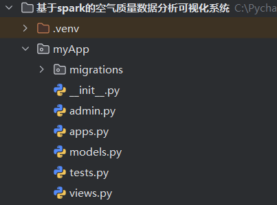 基于spark的空气质量数据分析可视化系统