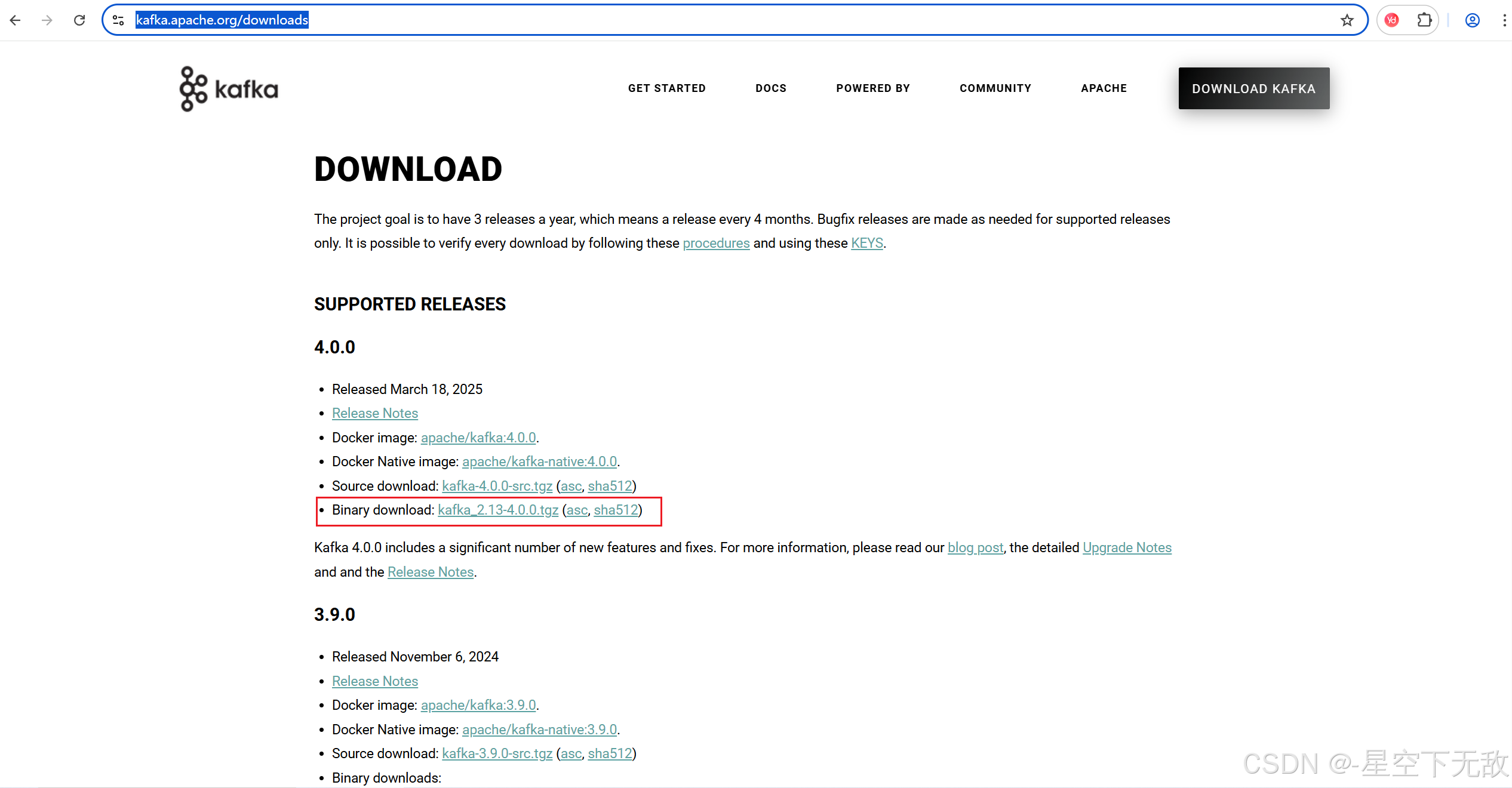 windows启动kafka4.0（不再需要zookeeper）