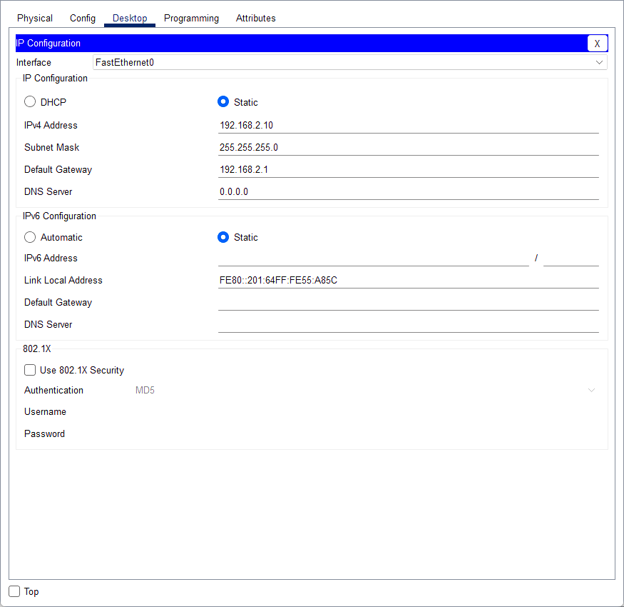 思科：简单的二层交换机配置