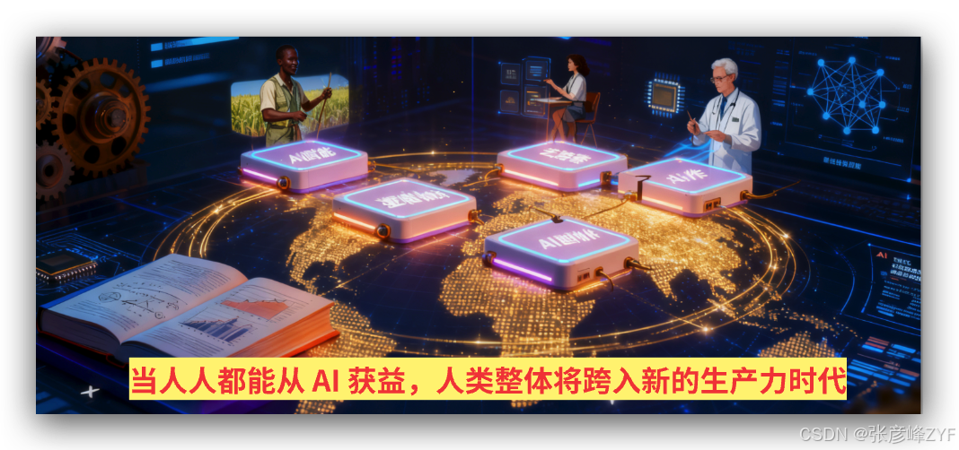 AI赋能原则10解读思考：当人人都能从 AI 获益，人类整体将跨入新的生产力时代