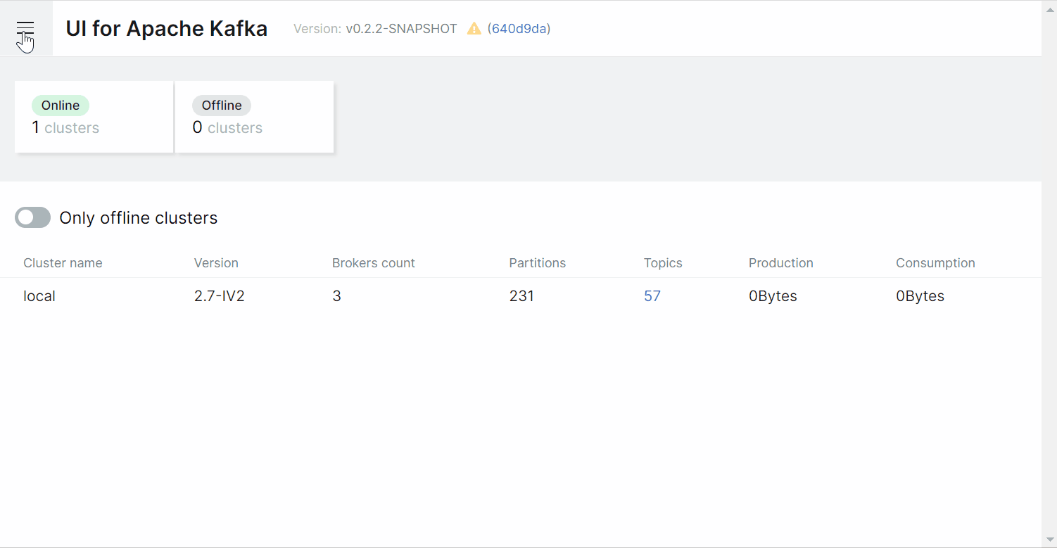 Kafka-UI管理界面