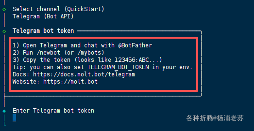 Docker方式安装你的私人AI电脑助手Moltbot