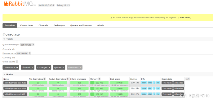 详解RabbitMQ单机多节点搭建集群