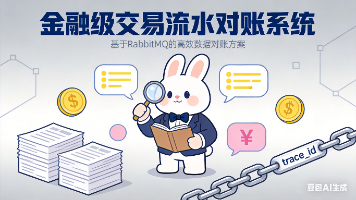 RabbitMQ架构实战3️⃣：金融级交易流水对账系统