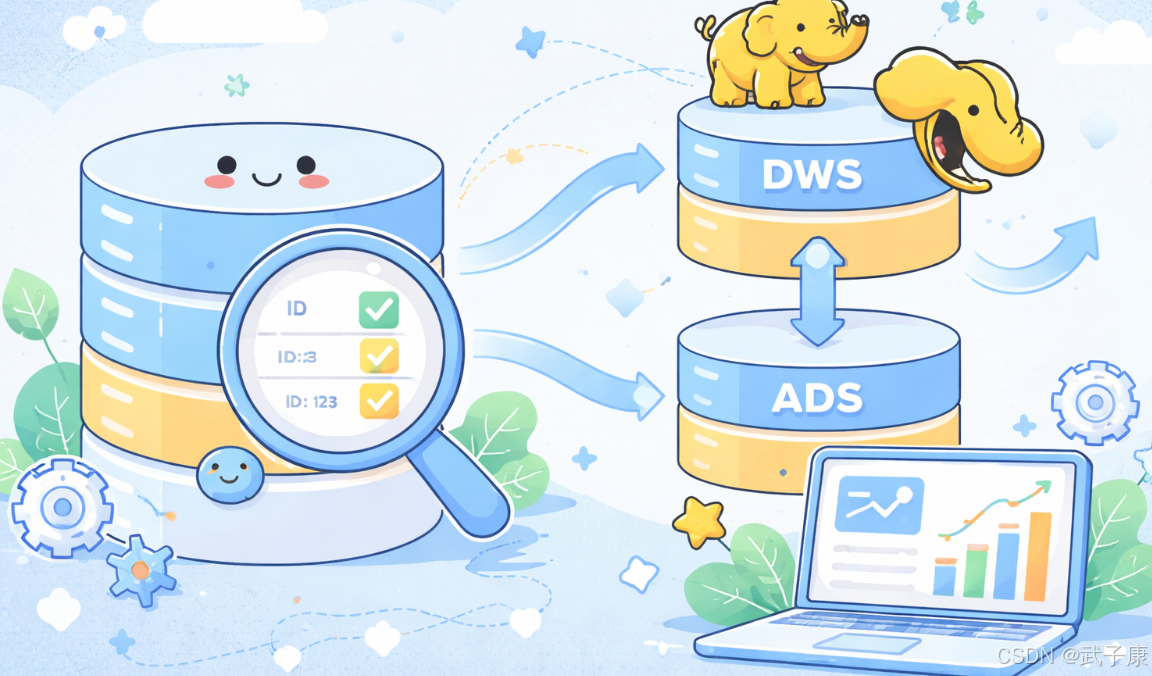 大数据-232 离线数仓Hive 离线数仓新增会员与留存计算：DWS 明细 + ADS 汇总一套跑通