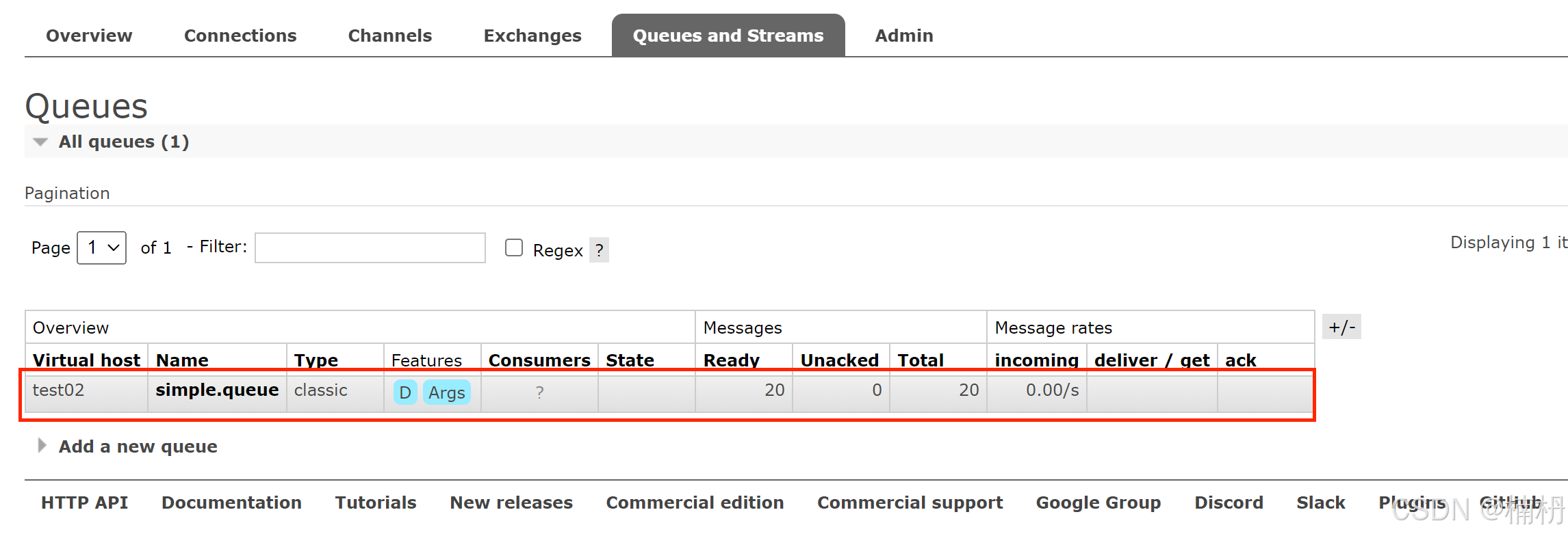 Spring Boot 中 RabbitMQ 的使用