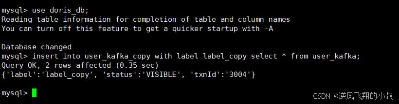 【大数据】Doris 数据库与表操作语法实战详解