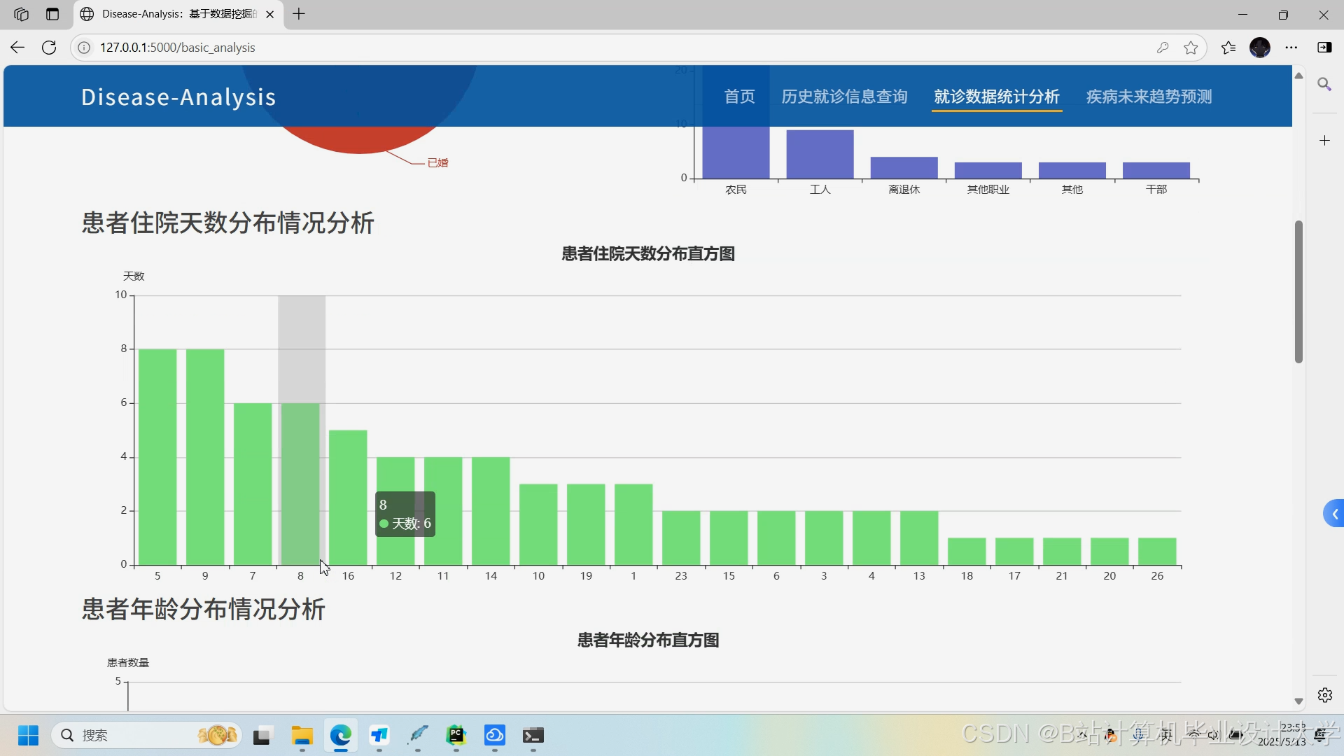 计算机毕业设计Python+大模型深度学习疾病预测系统 疾病大数据 医学大数据分析 大数据毕业设计(源码+LW+PPT+讲解)