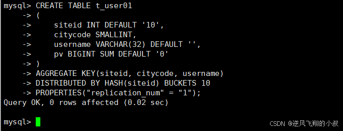 【大数据】Doris 数据库与表操作语法实战详解