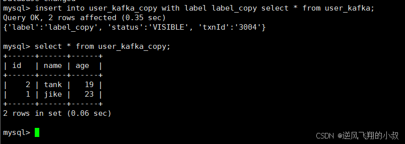 【大数据】Doris 数据库与表操作语法实战详解