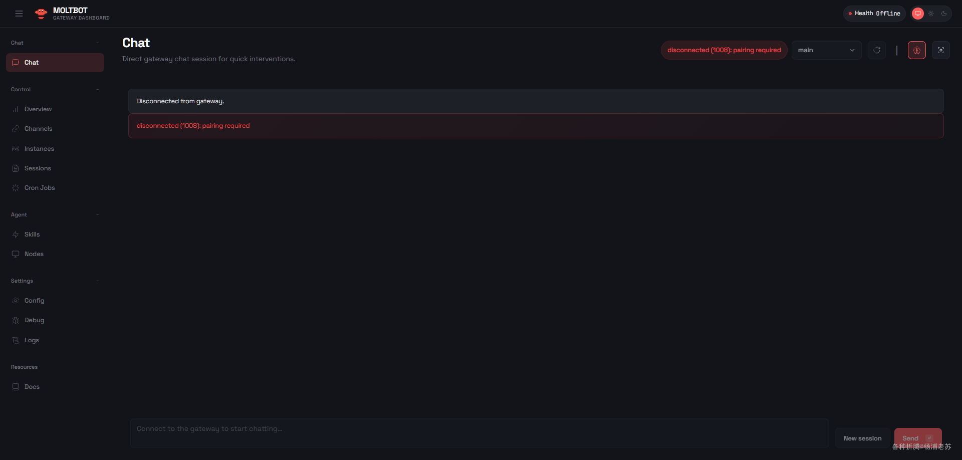 Docker方式安装你的私人AI电脑助手Moltbot