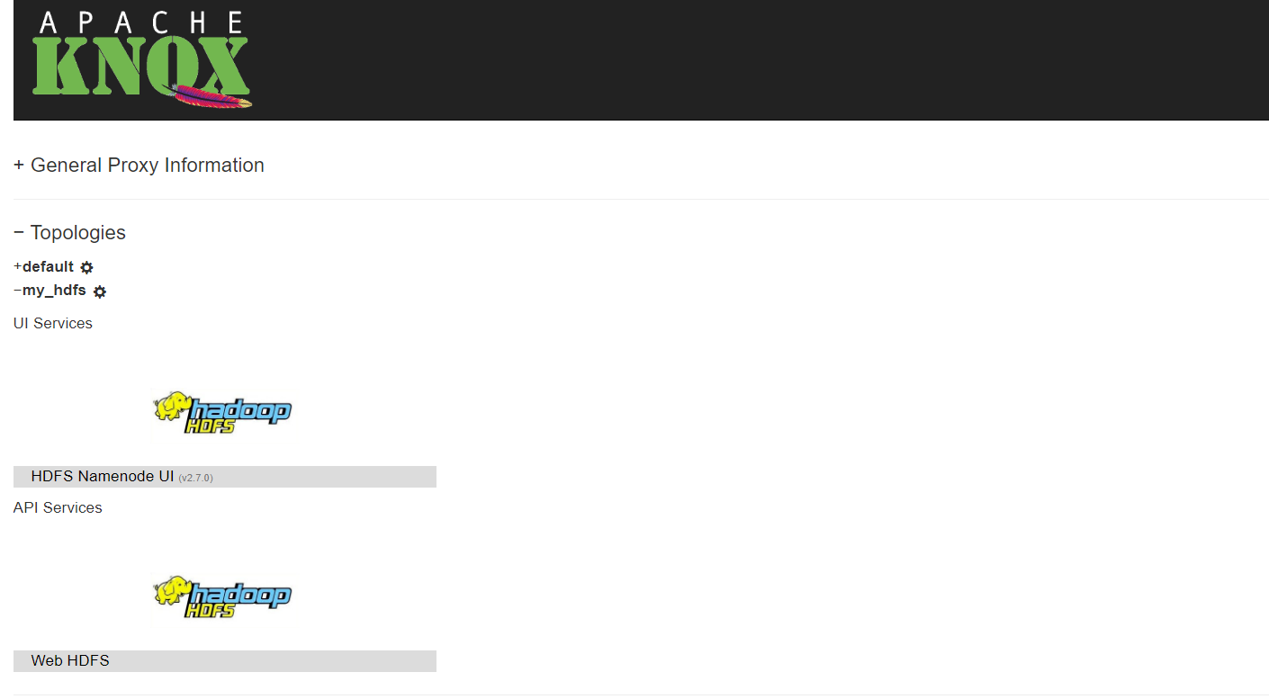 【Hadoop】Hadoop安全之Knox网关