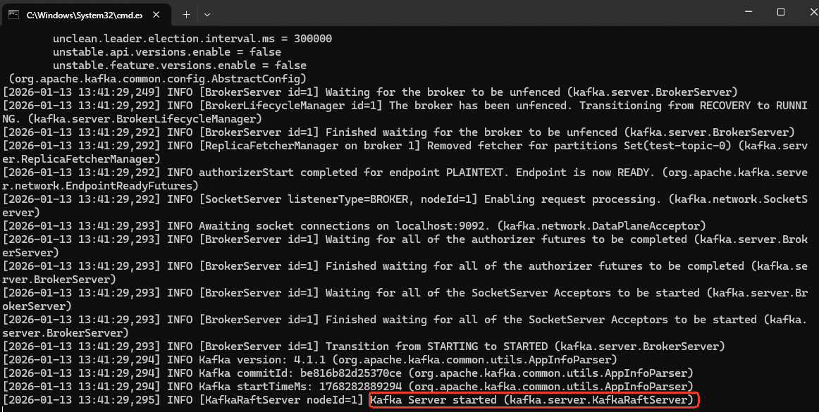 本地 Kafka 4.0+ 最新版 完整部署教程 + Kafka-UI 可视化 + 项目配置适配（全版本通用，避坑完整版）