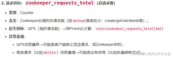 Zookeeper监控指标详解：Prometheus+Granfa实战