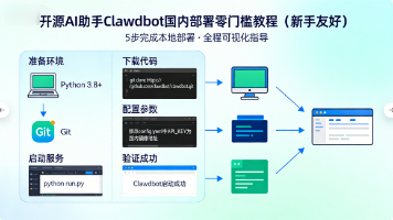 开源 AI 助手 Clawdbot 国内部署零门槛教程（新手友好）