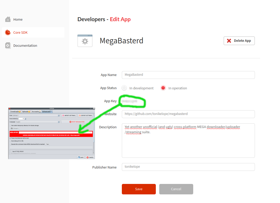 MegaBasterd主界面