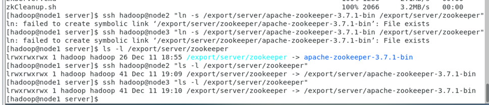 ZooKeeper三节点集群搭建出现的问题和解决过程