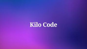 RooCode代替者：Kilo Code+Claude+GLM+CodeGeeX 构建超级AI开发环境
