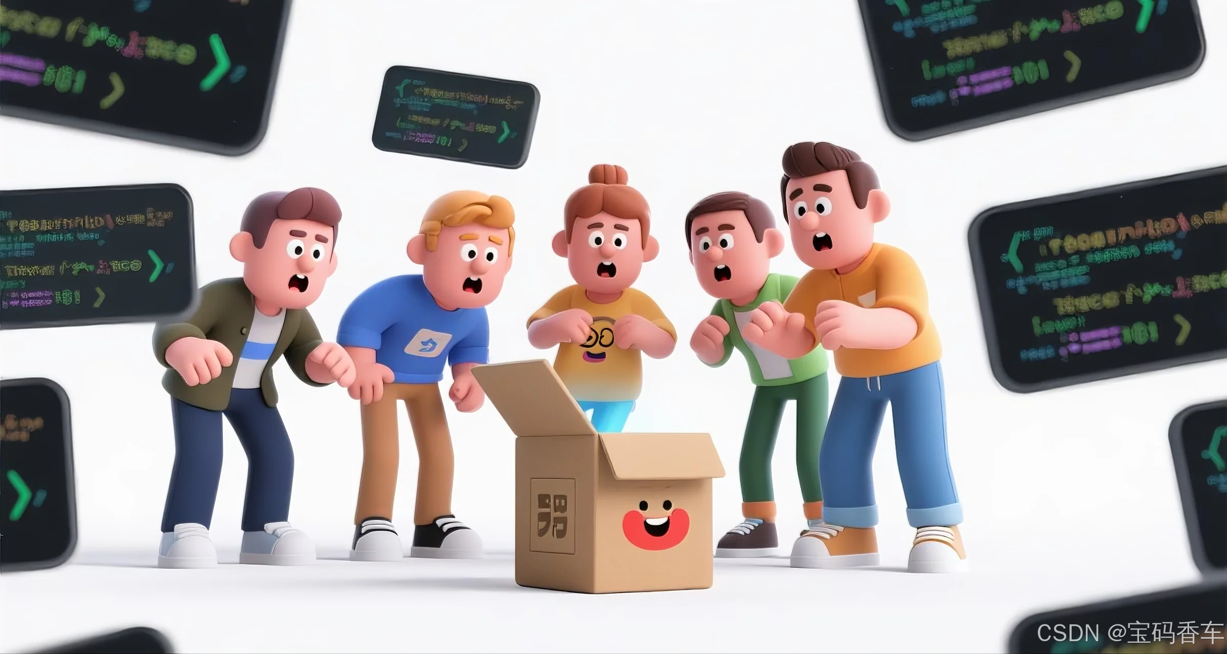 团队开发就像开盲盒