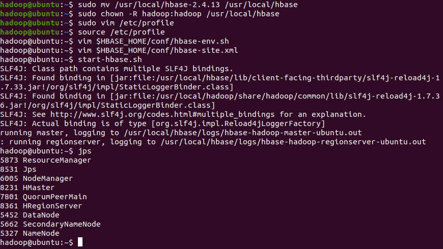Ubuntu20.04搭建Hadoop大数据生态——从零开始:Ubuntu 20.04 搭建Hadoop+Hive+HBase+Spark大数据平台全攻略