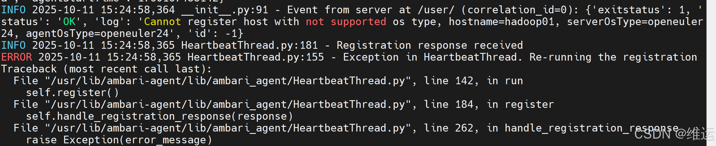 【Hadoop】Ambari 3.0.0 源码编译+部署BigTop3.3.0