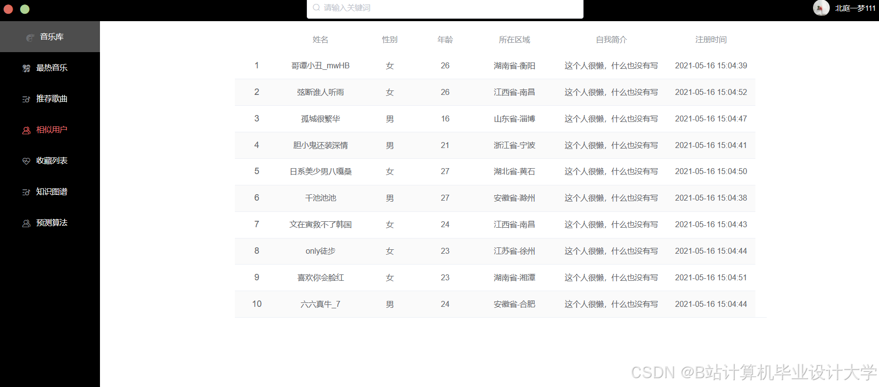 计算机毕业设计hadoop+spark+hive音乐推荐系统 大数据毕业设计(源码+LW文档+PPT+讲解)