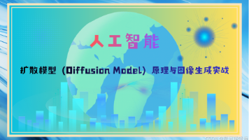 人工智能：扩散模型（Diffusion Model）原理与图像生成实战