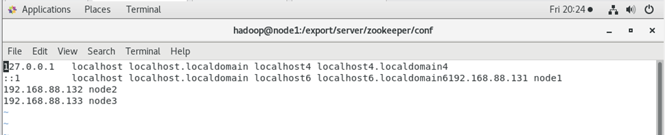 ZooKeeper三节点集群搭建出现的问题和解决过程