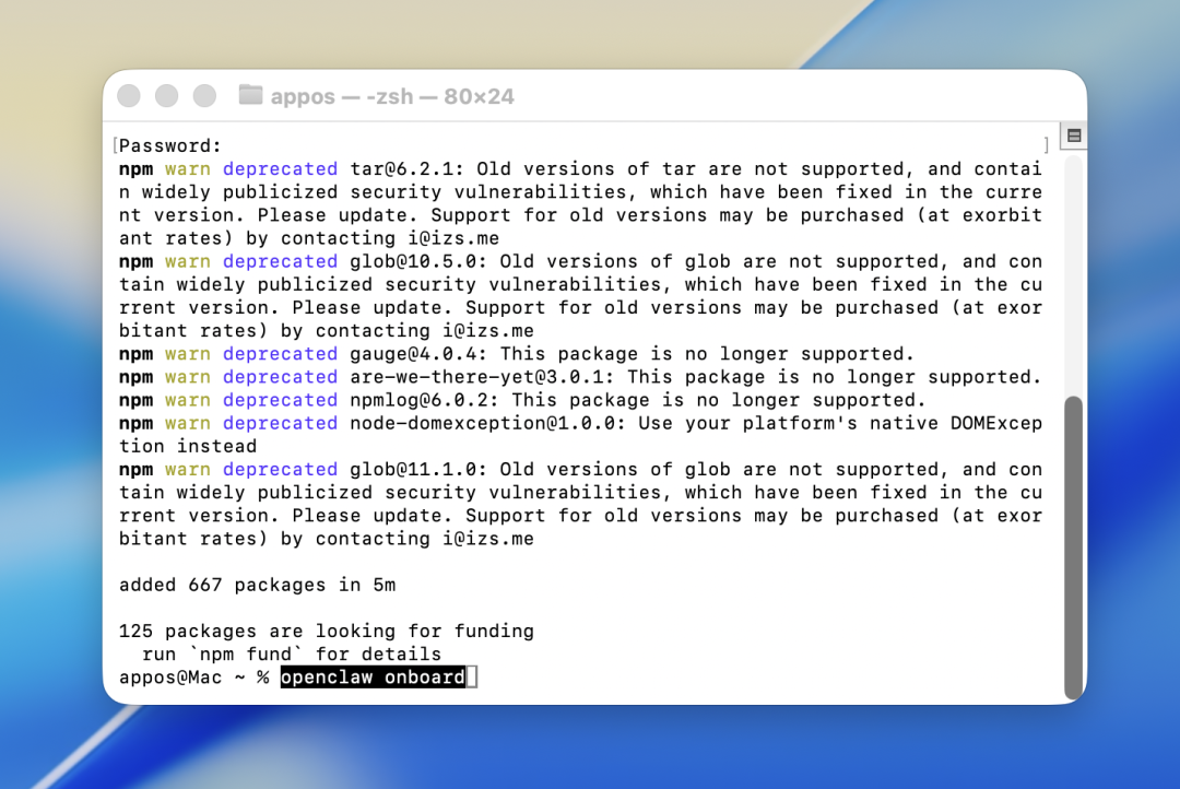 手把手教你 Openclaw 在 Mac 上本地化部署，保姆级教程！接入飞书打造私人 AI 助手