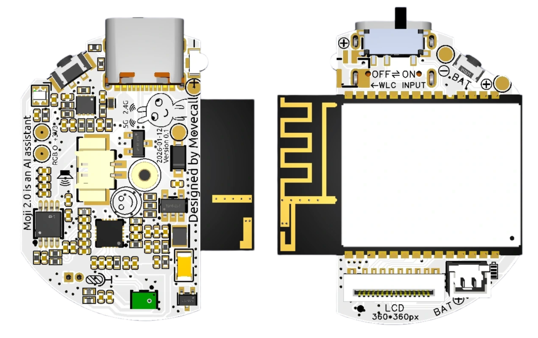75元！复刻Moji 2.0 小智 AI 桌面机器人，基于乐鑫ESP32开发板，内置DeepSeek、Qwen大模型