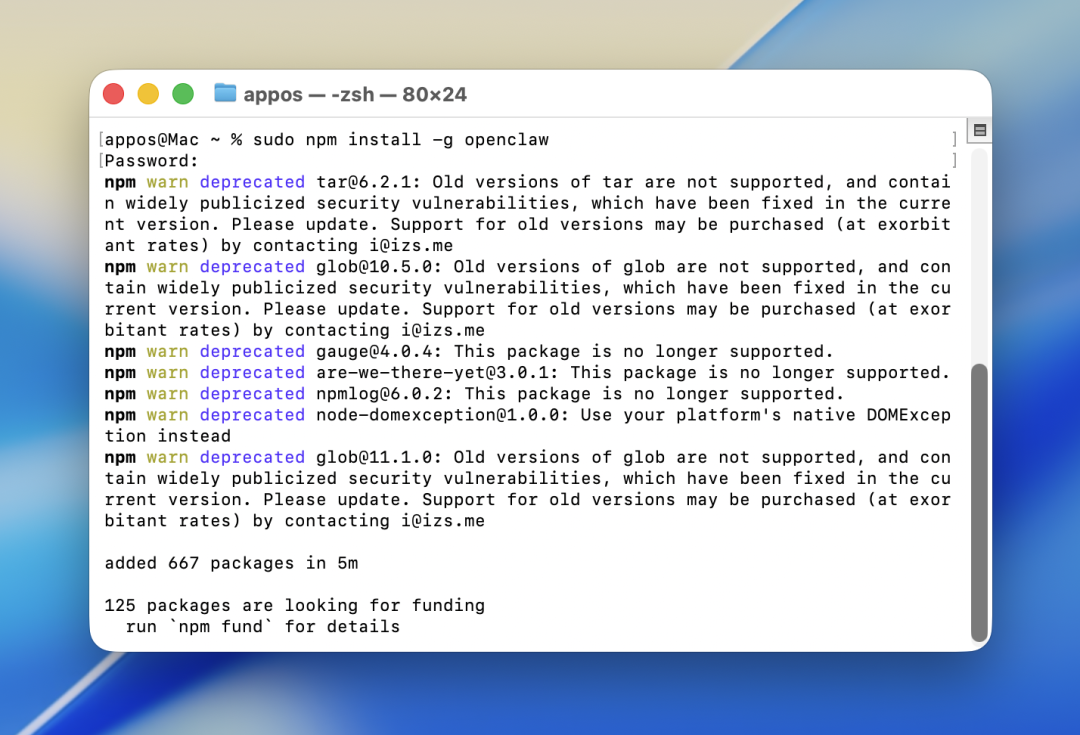 手把手教你 Openclaw 在 Mac 上本地化部署，保姆级教程！接入飞书打造私人 AI 助手