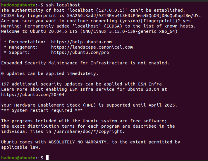 Ubuntu20.04搭建Hadoop大数据生态——从零开始:Ubuntu 20.04 搭建Hadoop+Hive+HBase+Spark大数据平台全攻略