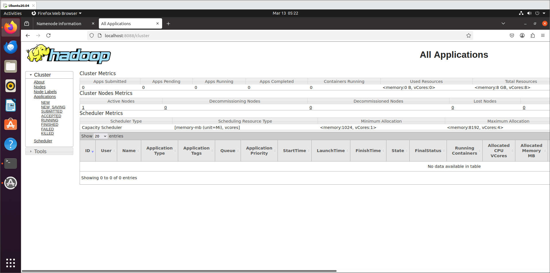 Ubuntu20.04搭建Hadoop大数据生态——从零开始:Ubuntu 20.04 搭建Hadoop+Hive+HBase+Spark大数据平台全攻略