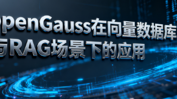 面向AI浪潮：openGauss在向量数据库与RAG场景下的应用深度研究