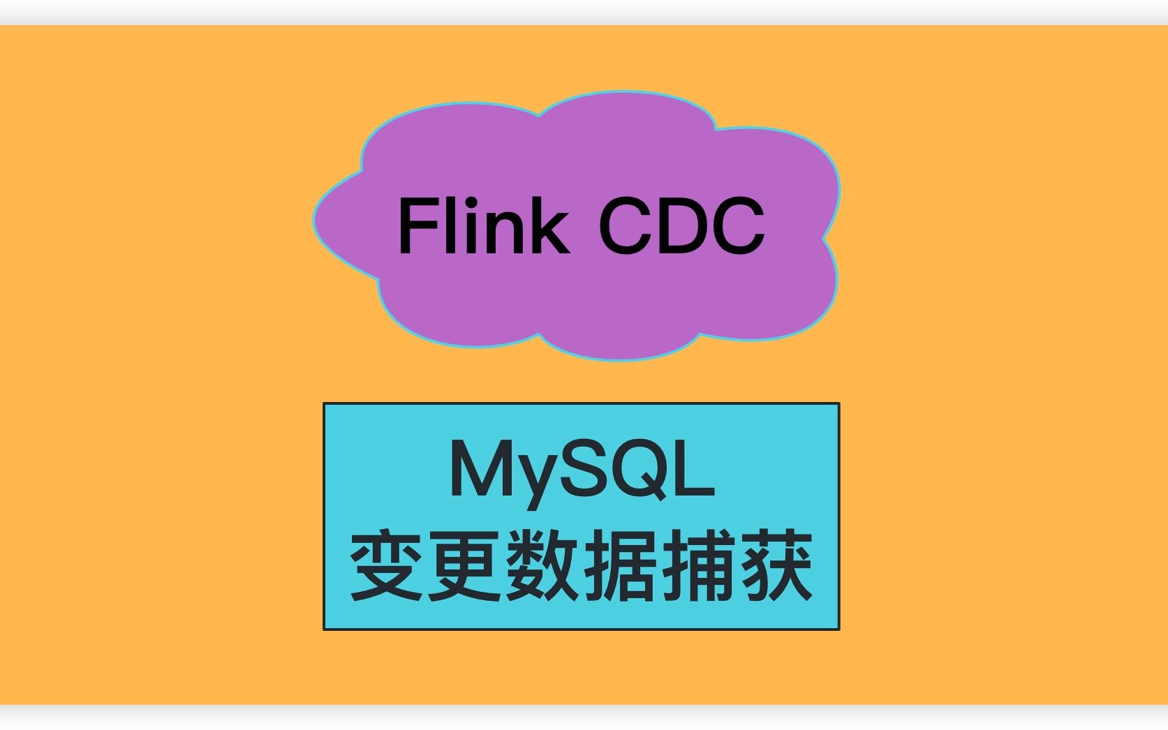 【大数据】Flink CDC 实时同步mysql数据
