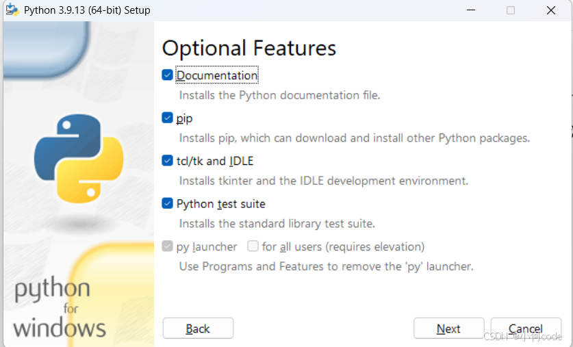 安装Python3.9.13，以Windows11，edge为例