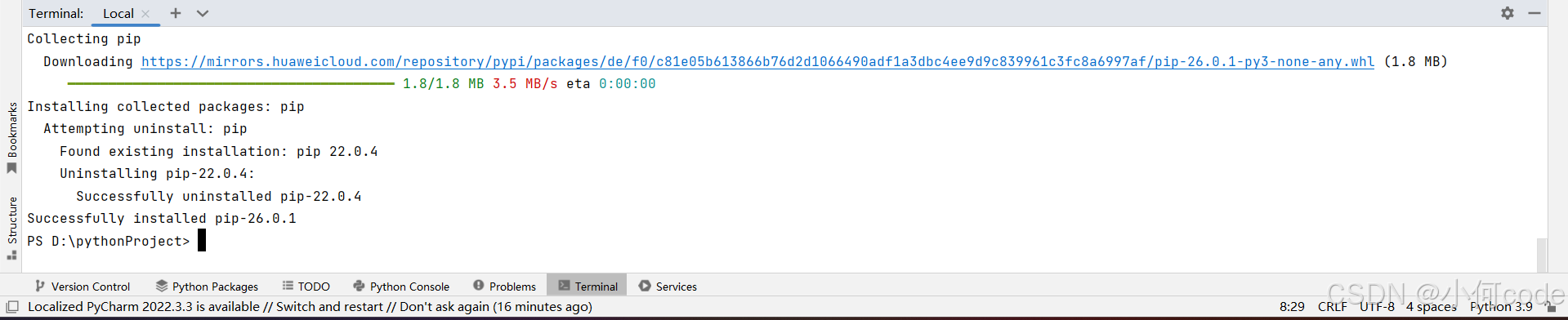 安装Python3.9.13，以Windows11，edge为例