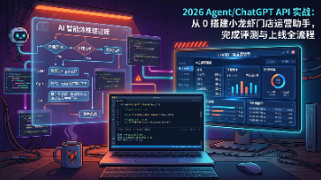 Agent/ChatGPT API 实战：从 0 搭建小龙虾门店运营助手，完成评测与上线全流程