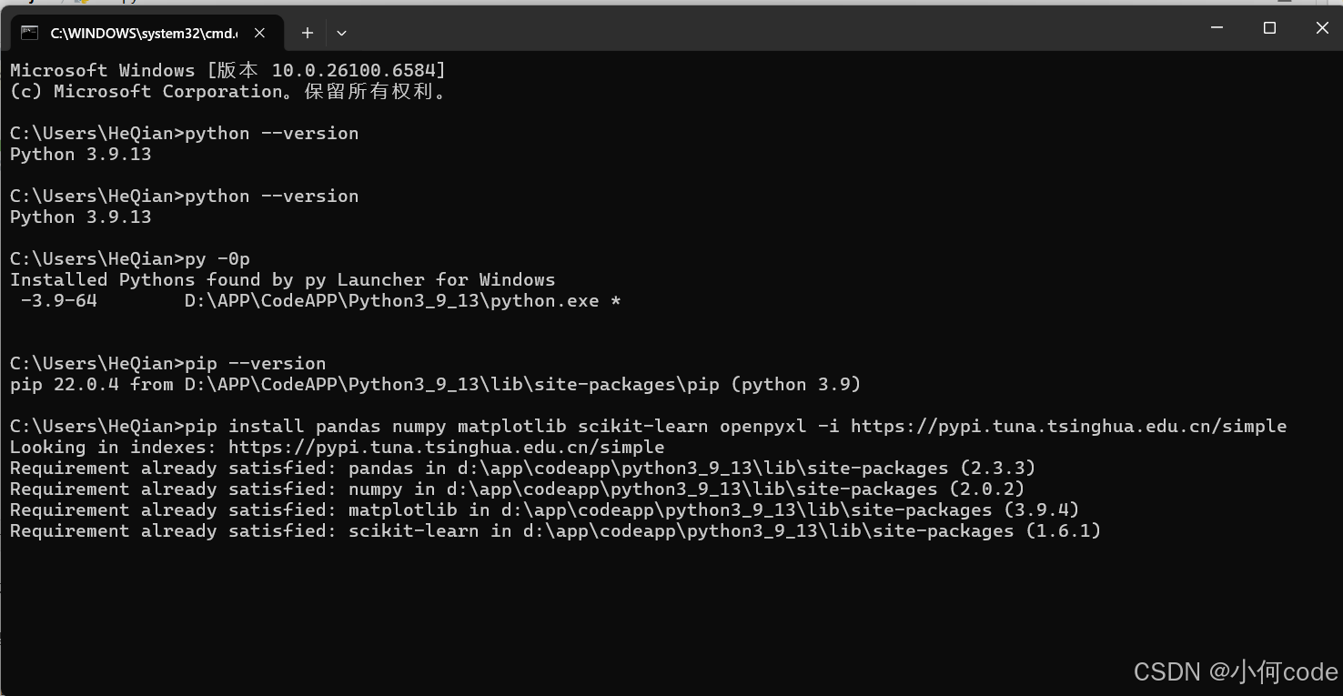 安装Python3.9.13，以Windows11，edge为例