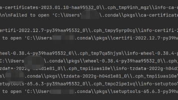 Conda 报错 InvalidArchiveError 深度排查与彻底解决指南：从缓存损坏到环境重建的完整思路