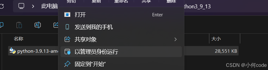 安装Python3.9.13，以Windows11，edge为例