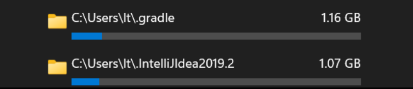 系统盘空间释放之-Gradle 的默认缓存迁移