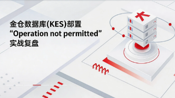 NFS权限坑踩爆！金仓数据库(KES)部署“Operation not permitted“实战复盘