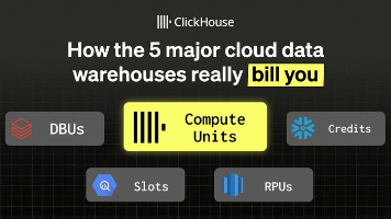 五大主流云数据仓库究竟是如何计费的：一份统一且面向工程师的指南