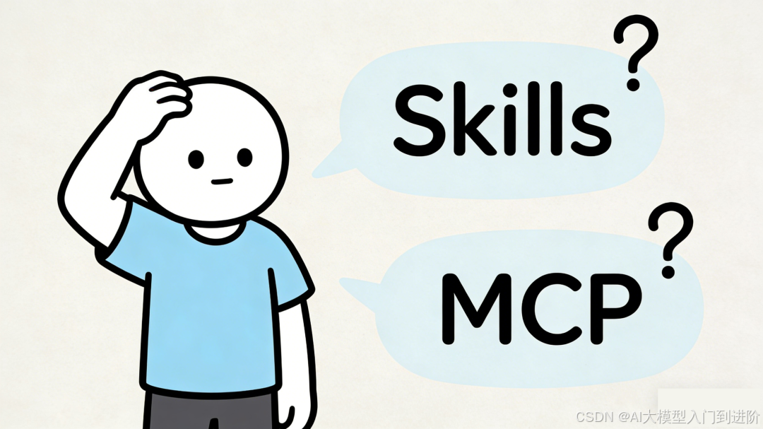 【建议收藏】零基础也能懂：AI大模型中的Skills和MCP到底是什么？