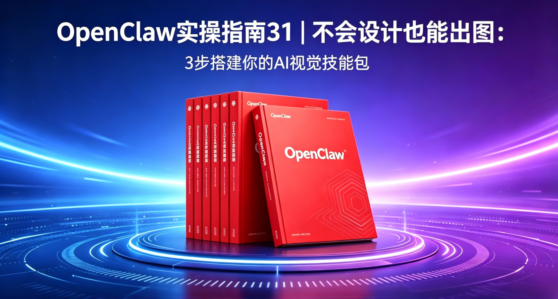 OpenClaw实操指南31｜不会设计也能出图：3步搭建你的AI视觉技能包