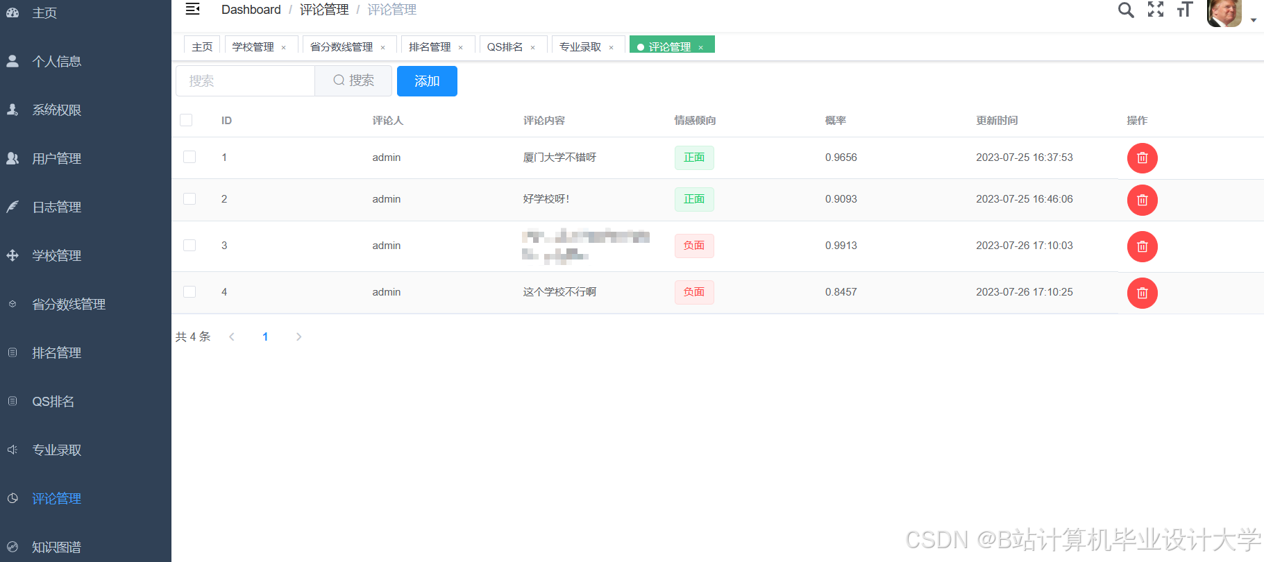 计算机毕业设计hadoop+spark+hive 高考志愿填报推荐推荐系统 高考数据分析可视化大屏 高考爬虫 高考分数线预测 数据仓库 大数据毕业设计