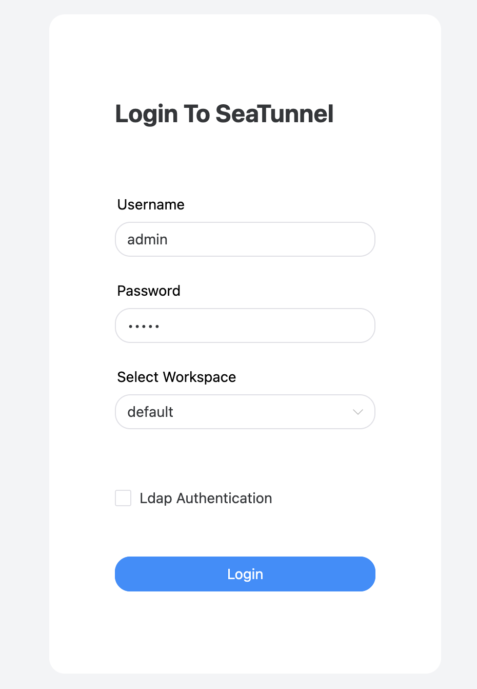login